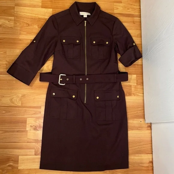michael kors brown dresses Whites Boots Semi-Dress Brown – Second Sunrise